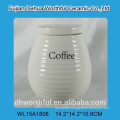 High quality ceramic sugar pot with lid